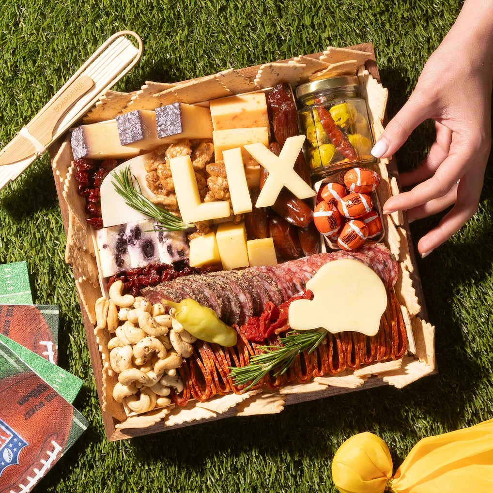 Super Bowl Classic Cheese Charcuterie Board - Main Image