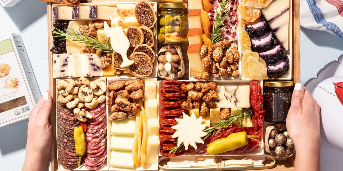 charcuterie gift basket