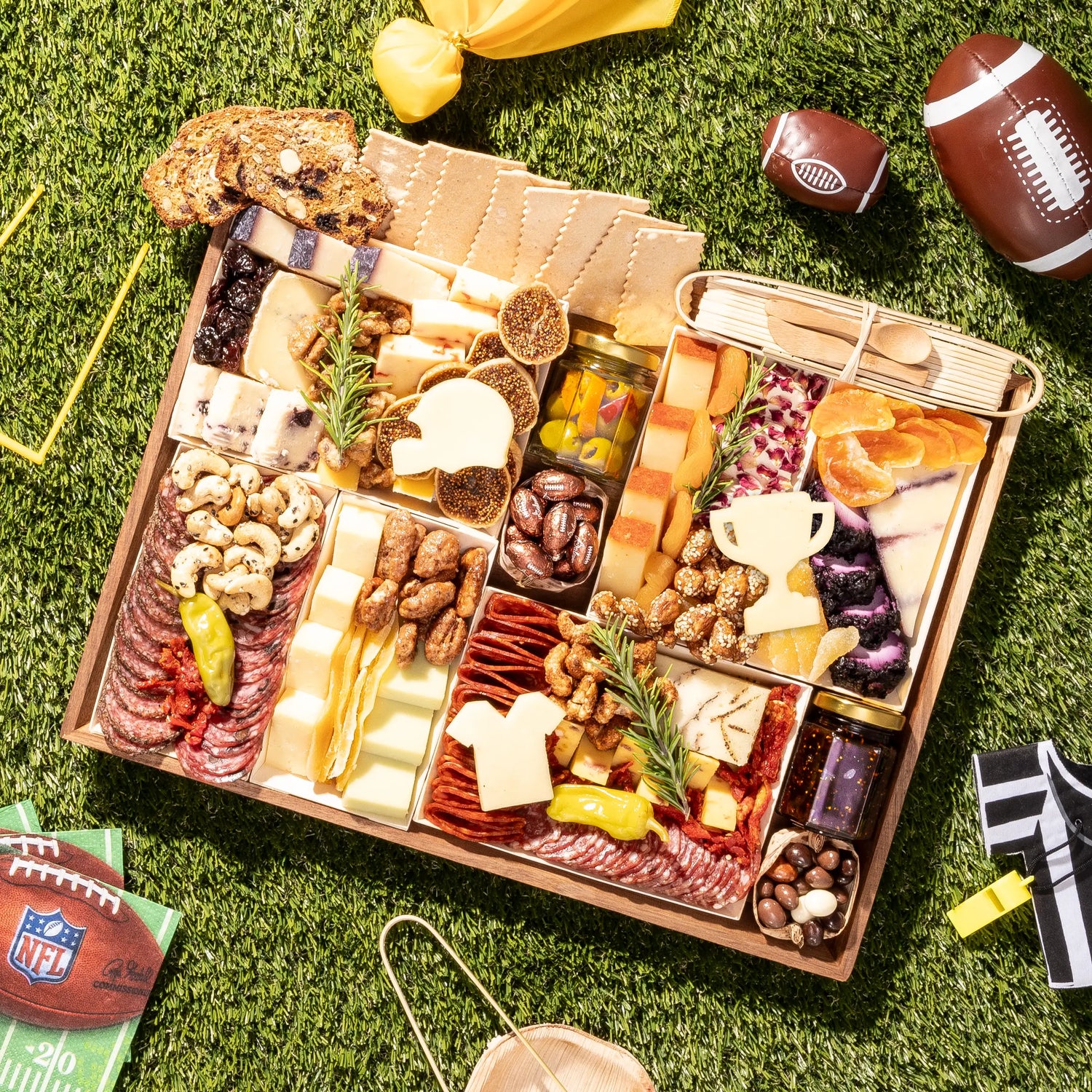Football Charcuterie Boards