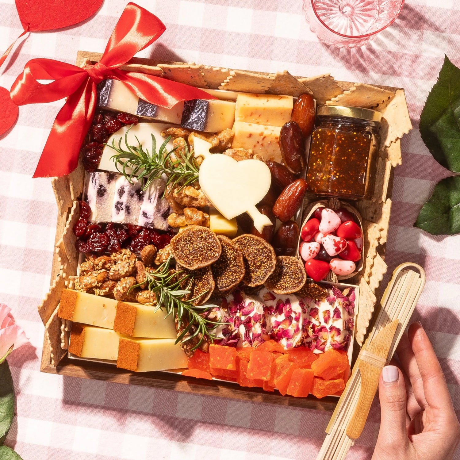 Valentine's Day Cheese Boards