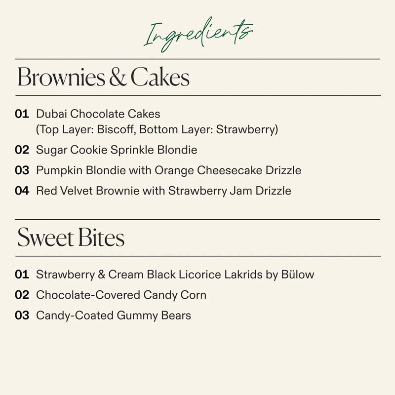 Halloween Medium Dessert Board