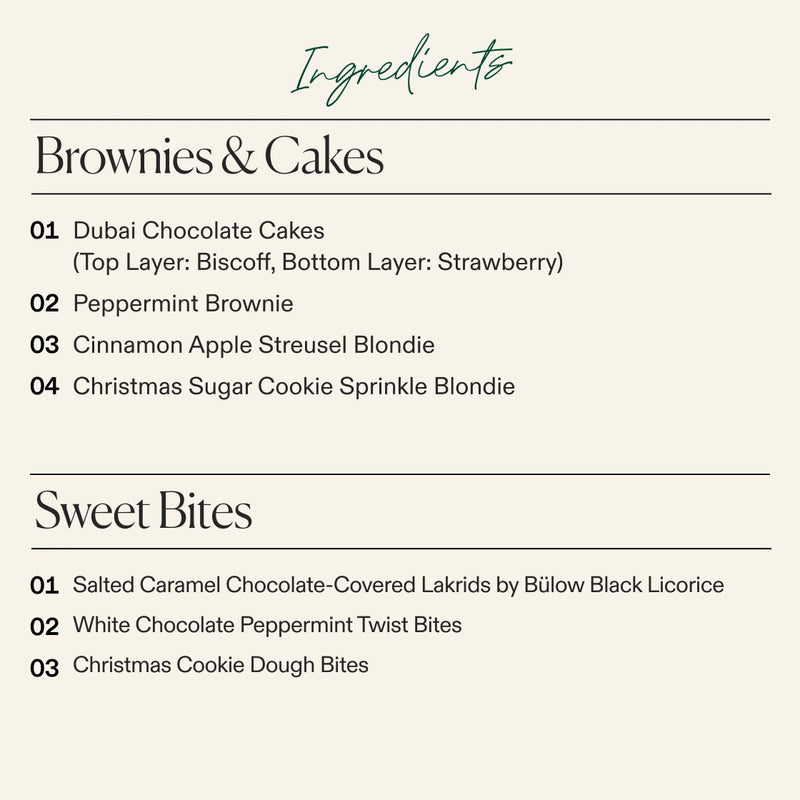 Medium Christmas Dessert Board