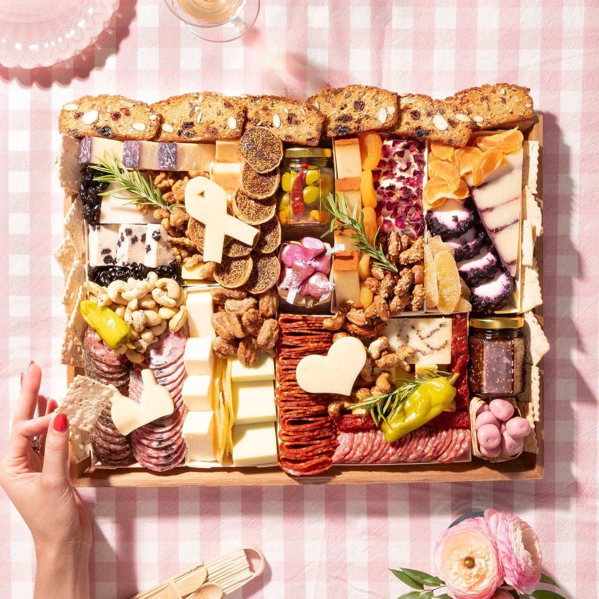 Susan G. Komen Large Cheese & Charcuterie Board