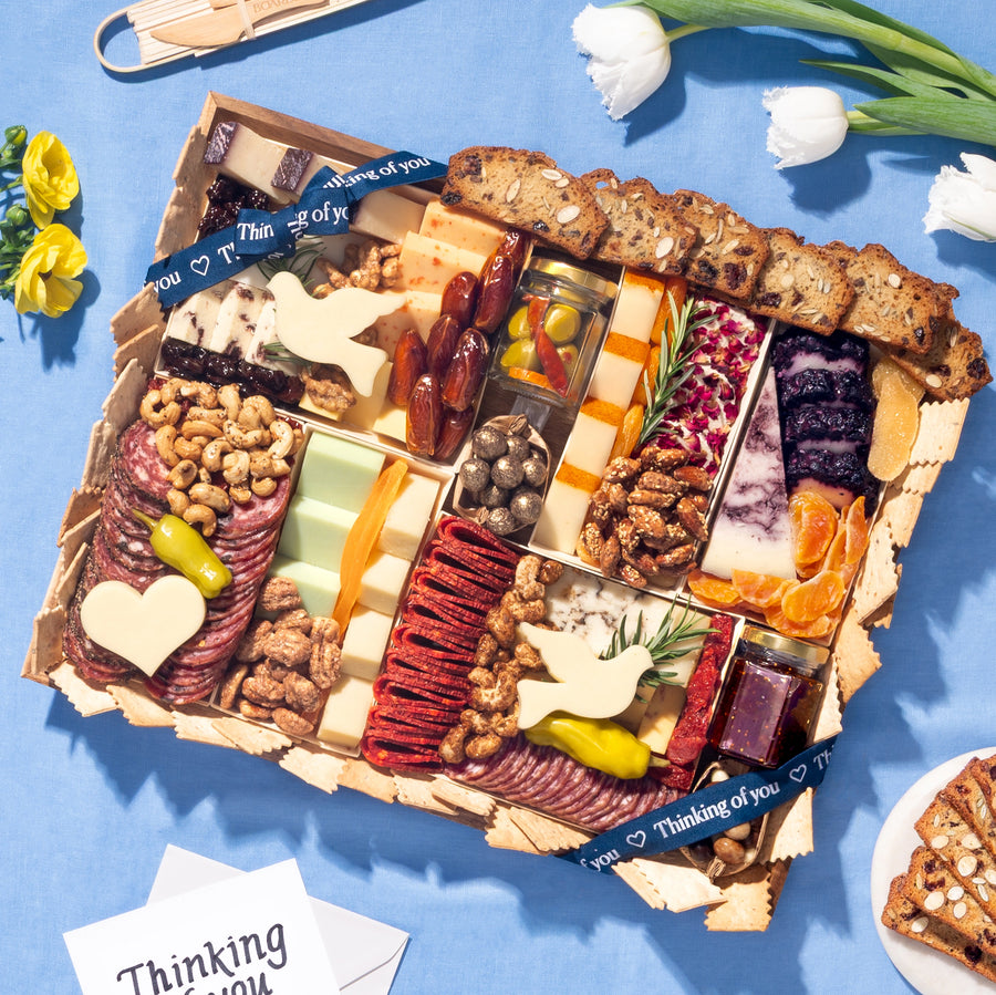 Sympathy Large Cheese & Charcuterie Board