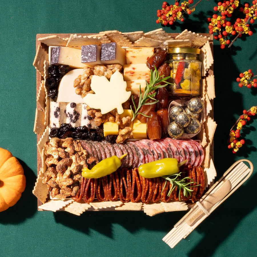 Thanksgiving Classic Cheese & FALLcuterie Board