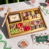 Dessert treat box with a 