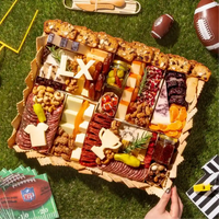 Football Large Cheese & Charcuterie Board
