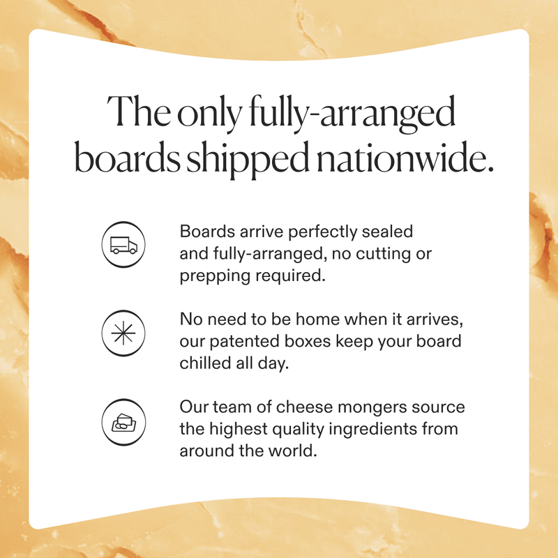 Valentine's Small Cheese & Charcuterie Board