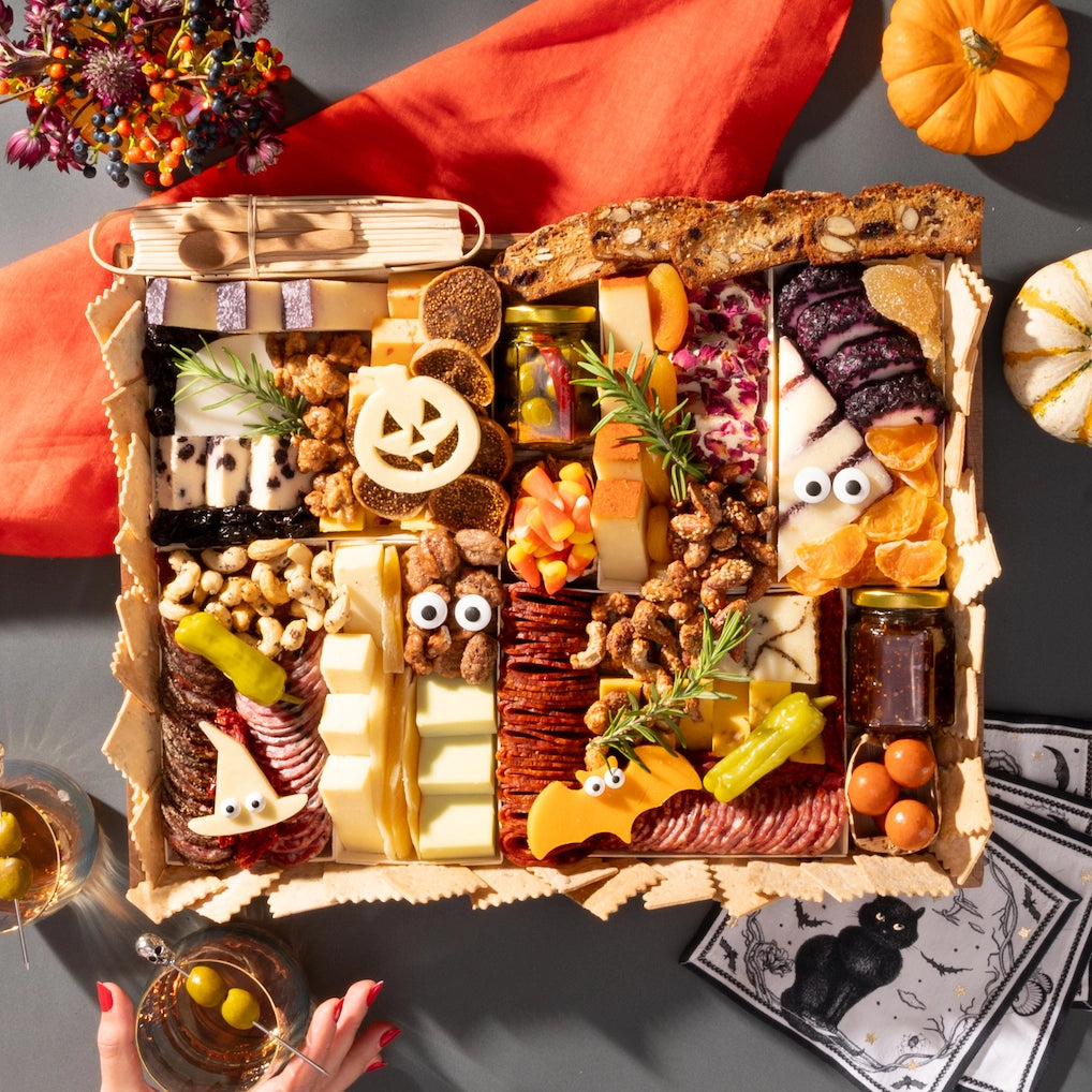 Halloween Large Cheese & CharBOOterie Board