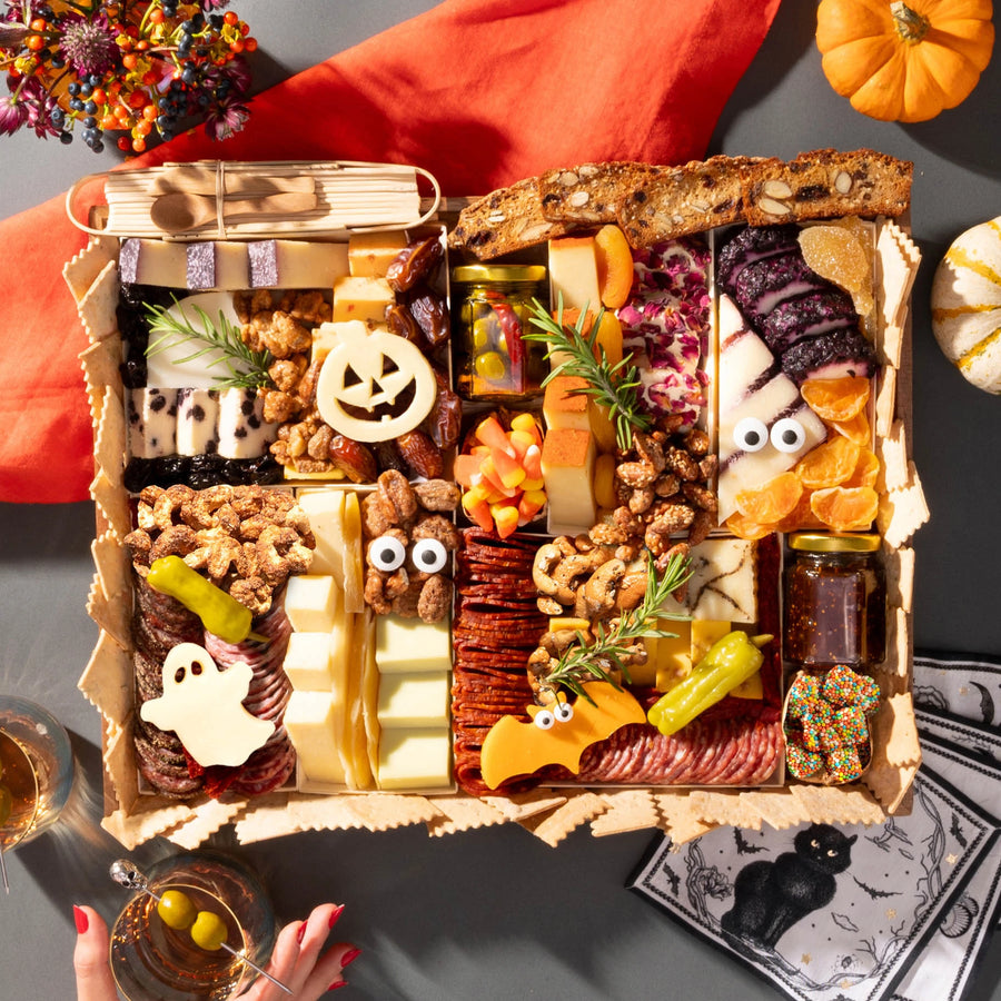 Halloween Large Cheese & CharBOOterie Board