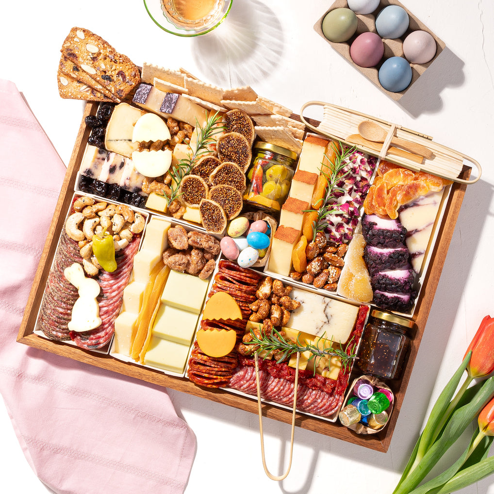 Large Easter Cheese &amp; CharBUNNY Board