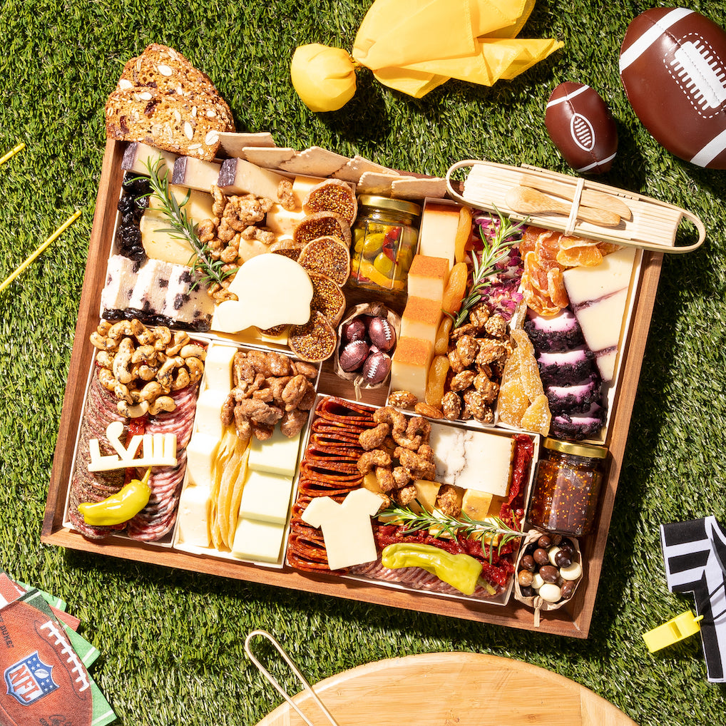 Large Super Bowl Cheese &amp; Charcuterie Board