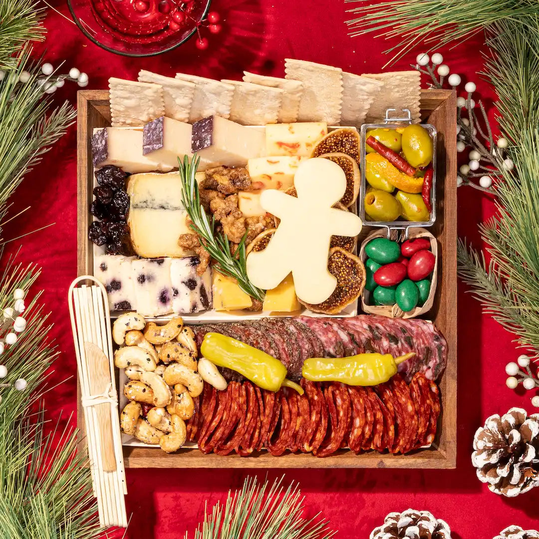 Happy Holidays Ciccetti Cheese &amp; Charcuterie Board