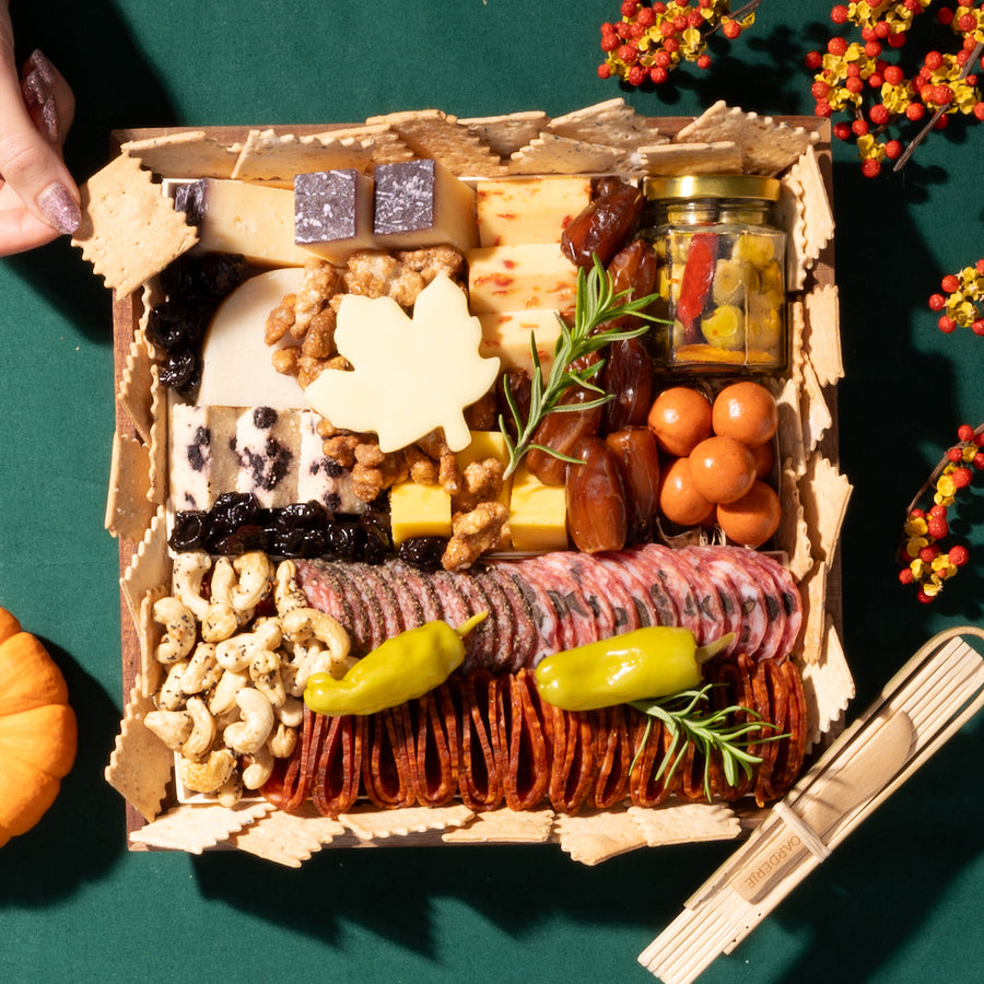Thanksgiving Classic Cheese & FALLcuterie Board