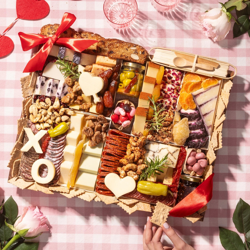 Valentine's Large Cheese & Charcuterie Board