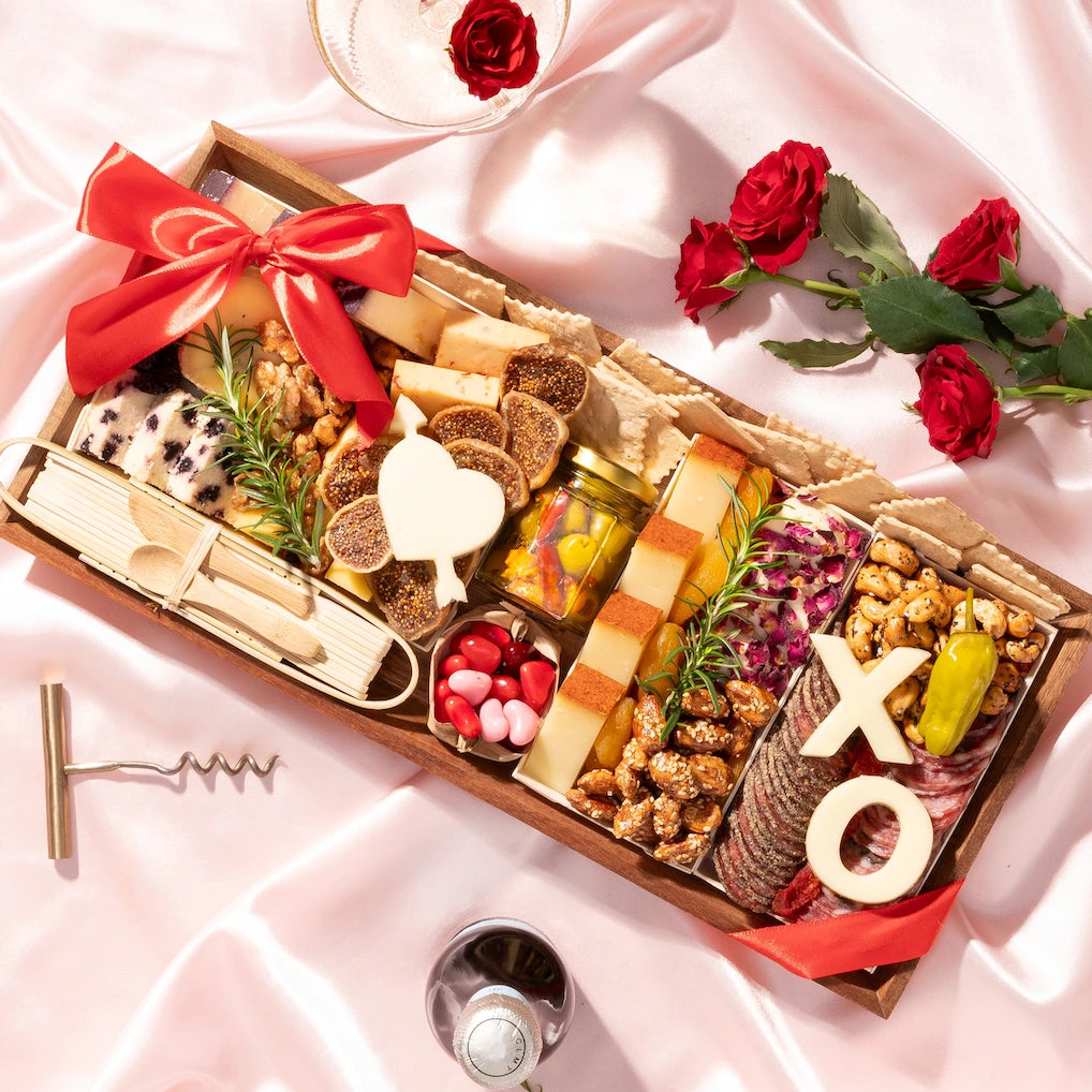 Valentine's Medium Cheese & Charcuterie Board